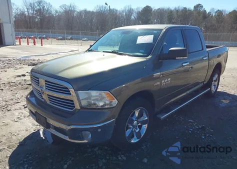2015 Ram 1500 Lone Star z USA, uszkodzony, nr VIN 1C6RR6LT4FS785195